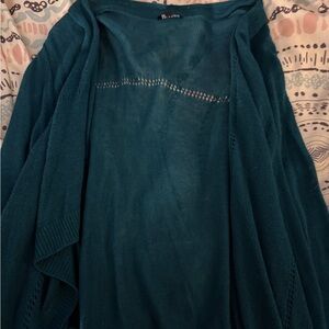 Limited Too Teal Women's Cardigan